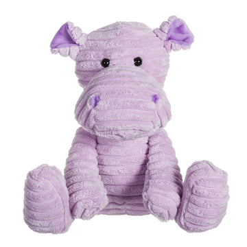 Apricot Lamb Toys Plush Corduroy Hippo Stuffed Animal Soft for Child 9''