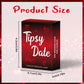 Tipsy Date Couples Games for Adults,Drinking Game for Couples,Drinking Card Games,50 Fun Dares & Questions for Date Night or Party Games,Perfect