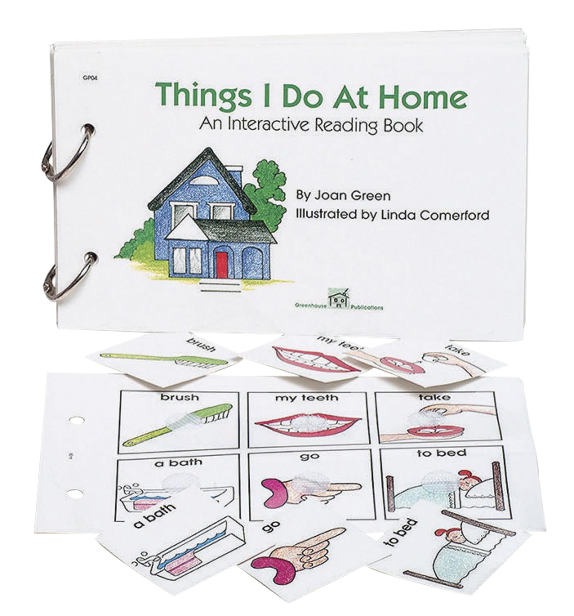 School Specialty Things I do At Home Interactive Reading Book