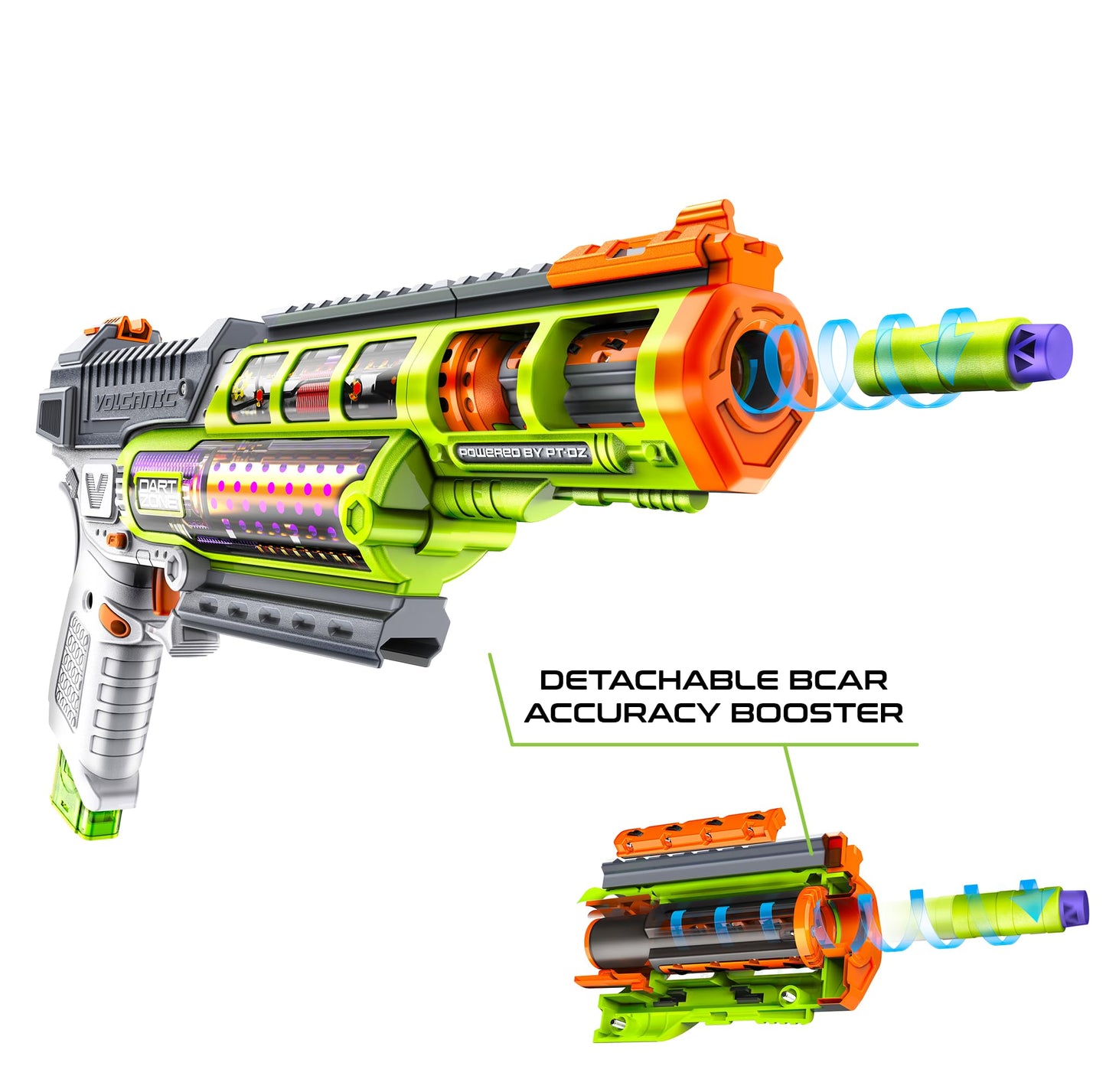Dart Zone Max Nitroshot+ Volcanic Pro Blaster
