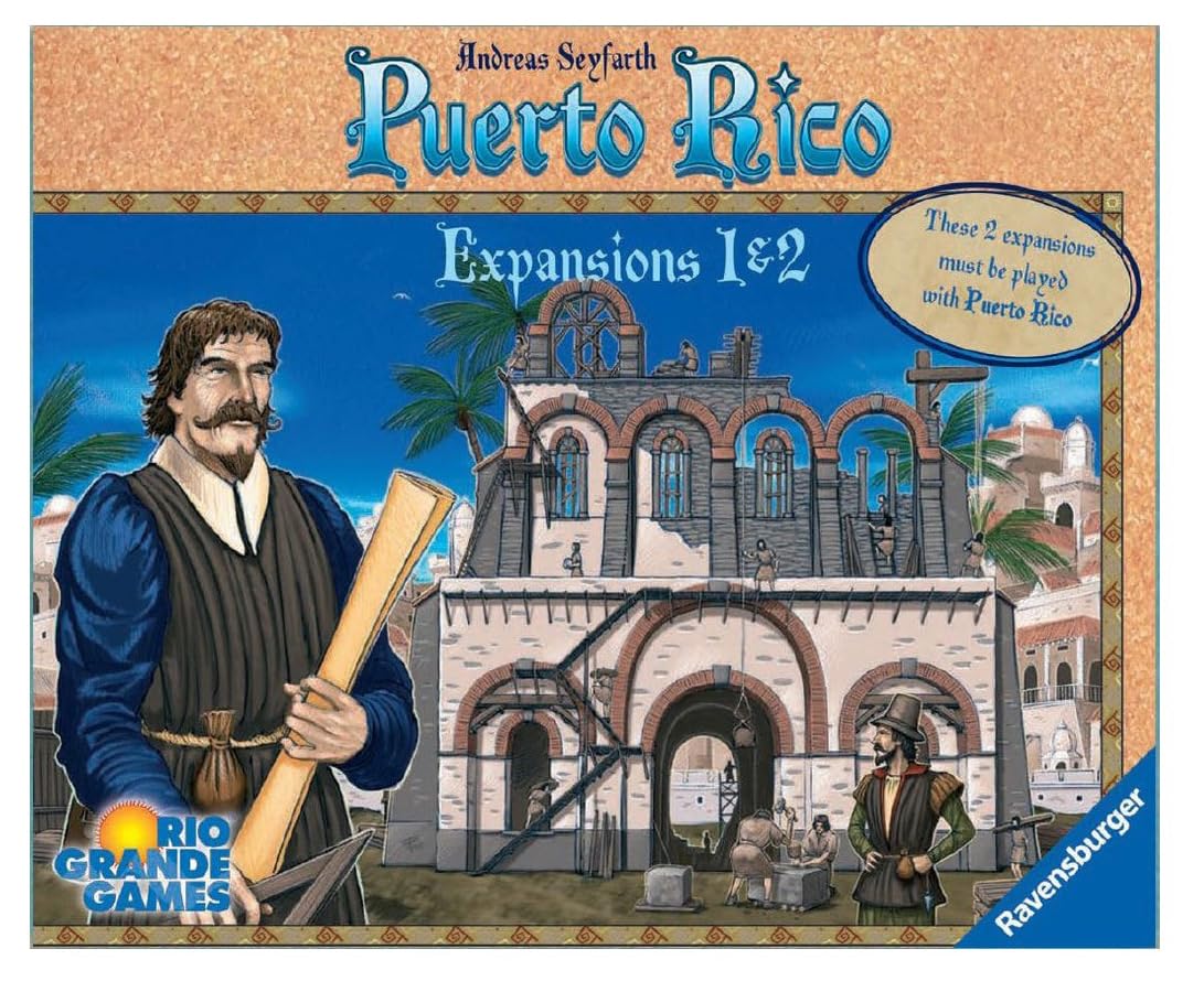 Rio Grande Games RIO565 Puerto Rico Expansions 1 & 2