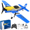 Toileum RC Plane Drone, 3 Channel RC Remote Control Airplane,2.4GHz with 2 Batteries 6-axis Gyro Stabilizer,Foam Airplanes Toy Planes for Kids Boys