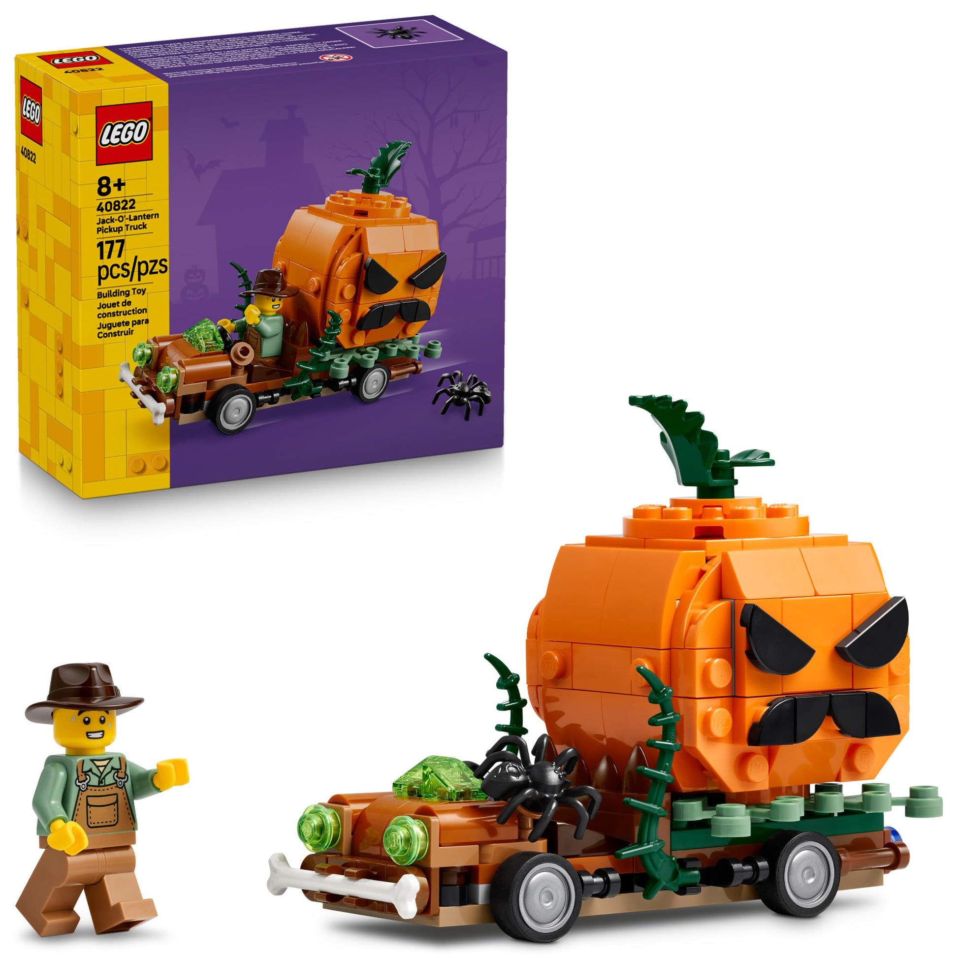 LEGO Jack-O'-Lantern Pickup Truck 40822