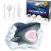 RRIBOUDWAN Shark Tooth Dig Kit, Shark Tooth Excavation Fossil, Shark Science Toy Gift for Kids Age 5+ for Holiday Birthday