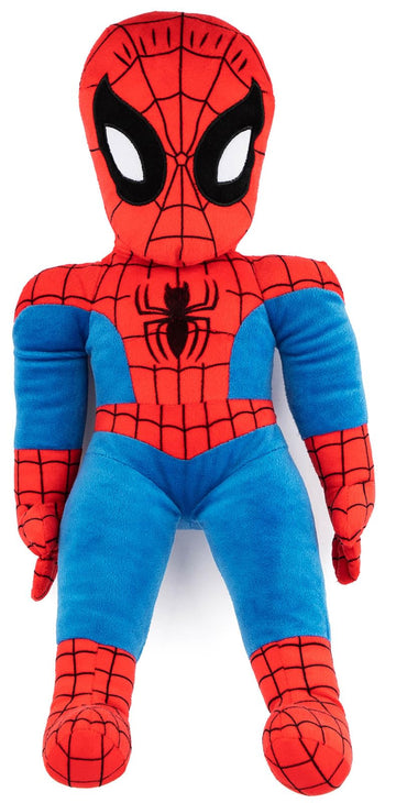Jay Franco Marvel Super Hero Adventures Toddler Spiderman Plush Stuffed Pillow Buddy - Super Soft Polyester Microfiber, 20 inch (Official Marvel