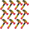 Fun Express Inflatable Flaming Hammers, 32", 12 Pieces, Great for Pool Parties and Birthdays Decorations