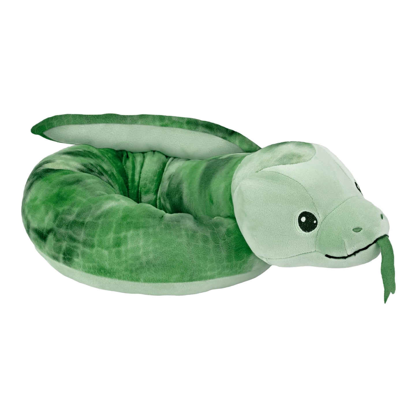 Wild Republic Squishy Snakes Green Snake Stuffed Animal - 52"
