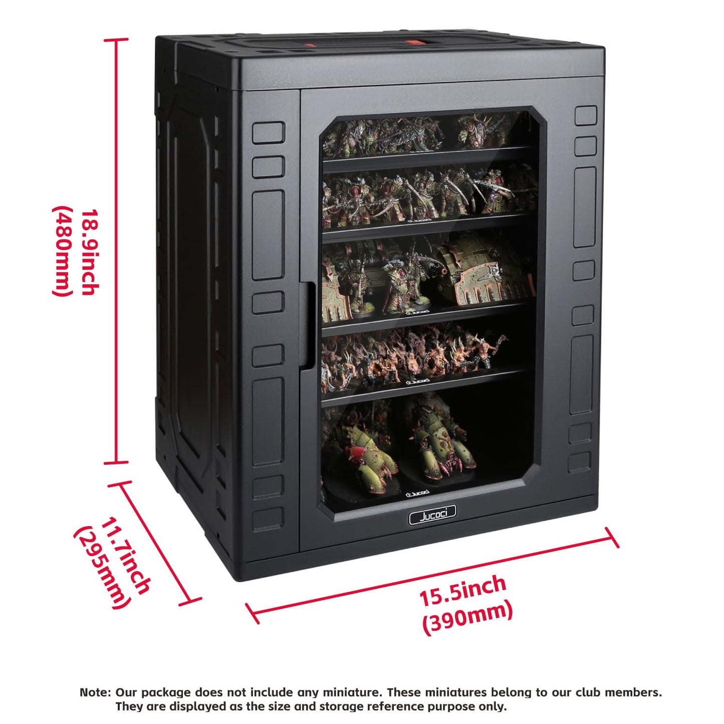 Jucoci Miniatures Storage Case Miniatures Transport Case (Large Size)