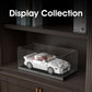 Mould King Speed Champion RX-7 Initial D Building Set & Display Case, 27015 Cars Model Kits Gifts for Teens/Adults, Creative for Teens Age 14+