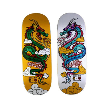SOLDIER BAR X NW 9s Fingerboards Deck (5-Layer 98x34mm)(Fortune Loong)