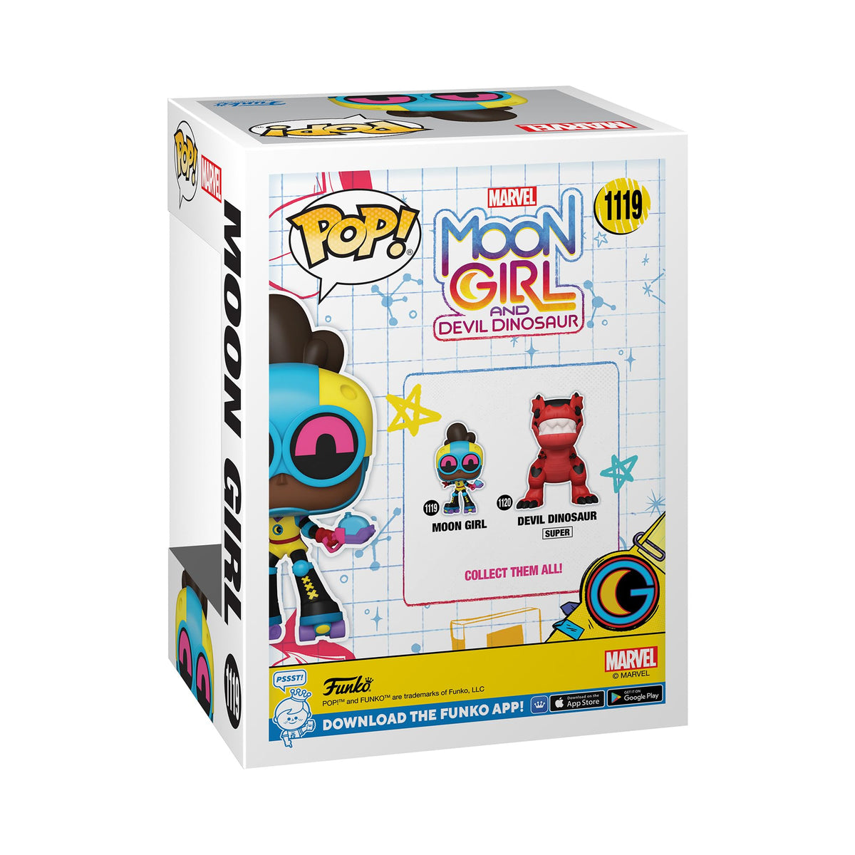 Funko POP! Marvel: Moon Girl and Devil Dino