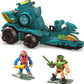 MEGA Construx Masters of The Universe Building Toys Set, Battle Ram and Sky Sled with 188 Pieces, 2 Micro Action Figures, for Kids