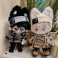 niannyyhouse 20cm Plush Doll Leather Shoes Length 5.4cm 8in Doll Accessories (White)