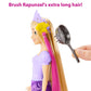 Mattel Disney Princess Rapunzel Fashion Doll with 2 Color-Change Hair Extensions & 10 Hairstyling Pieces, Inspired by the Disney Movie Tangled