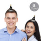 Big Dot of Happiness Happy Retirement - Mini Cone Retirement Party Hats - Small Little Party Hats - Set of 8