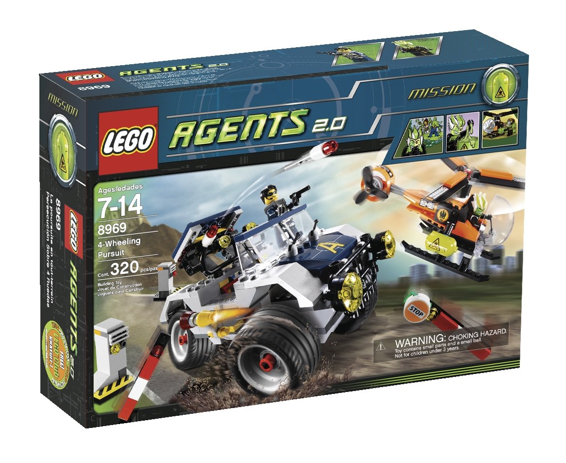LEGO Agents 4-Wheeling Pursuit (8969)