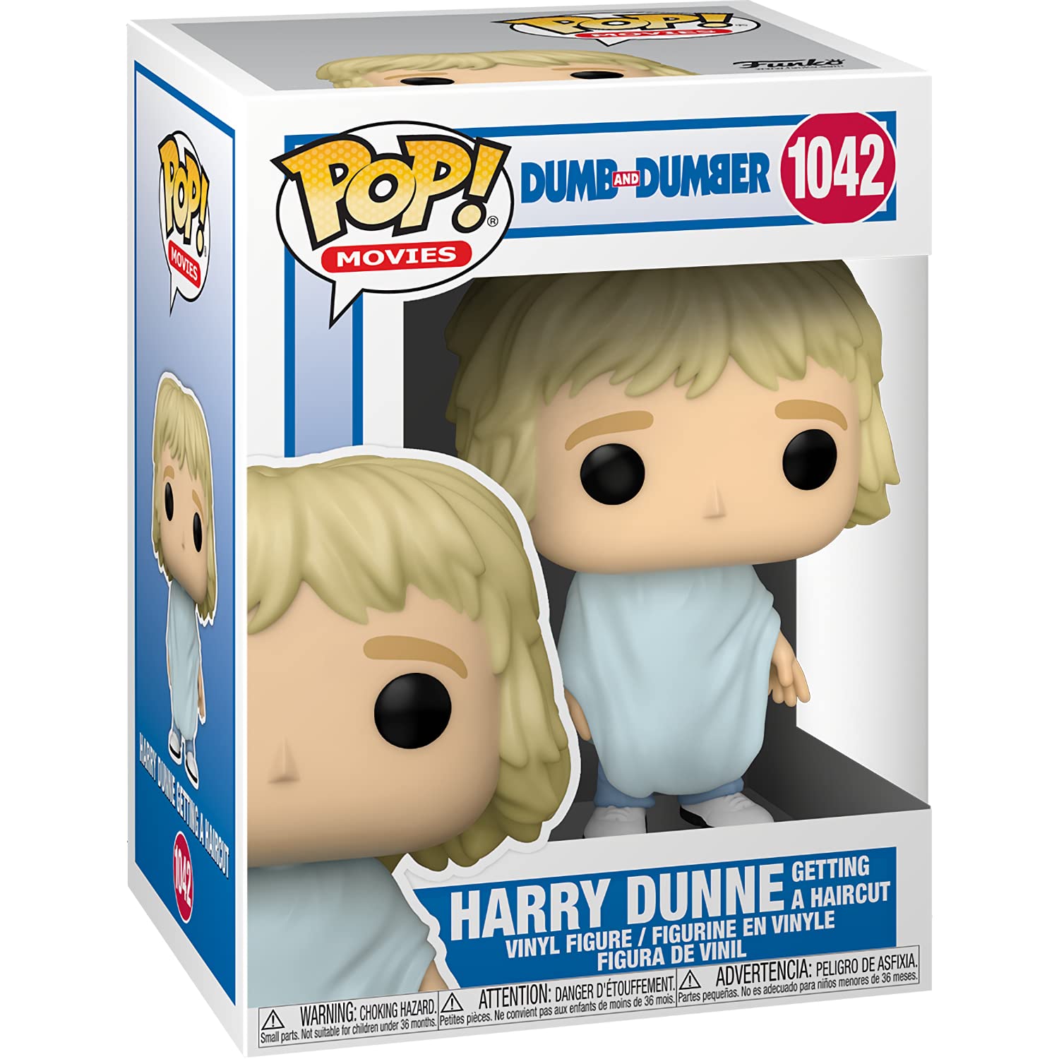 Harry Dunne Getting a Haircut: Fun ko P o p ! Movies Vinyl Figurine Bundle with 1 Compatible 'ToysDiva' Graphic Protector (1042-51959 - B)