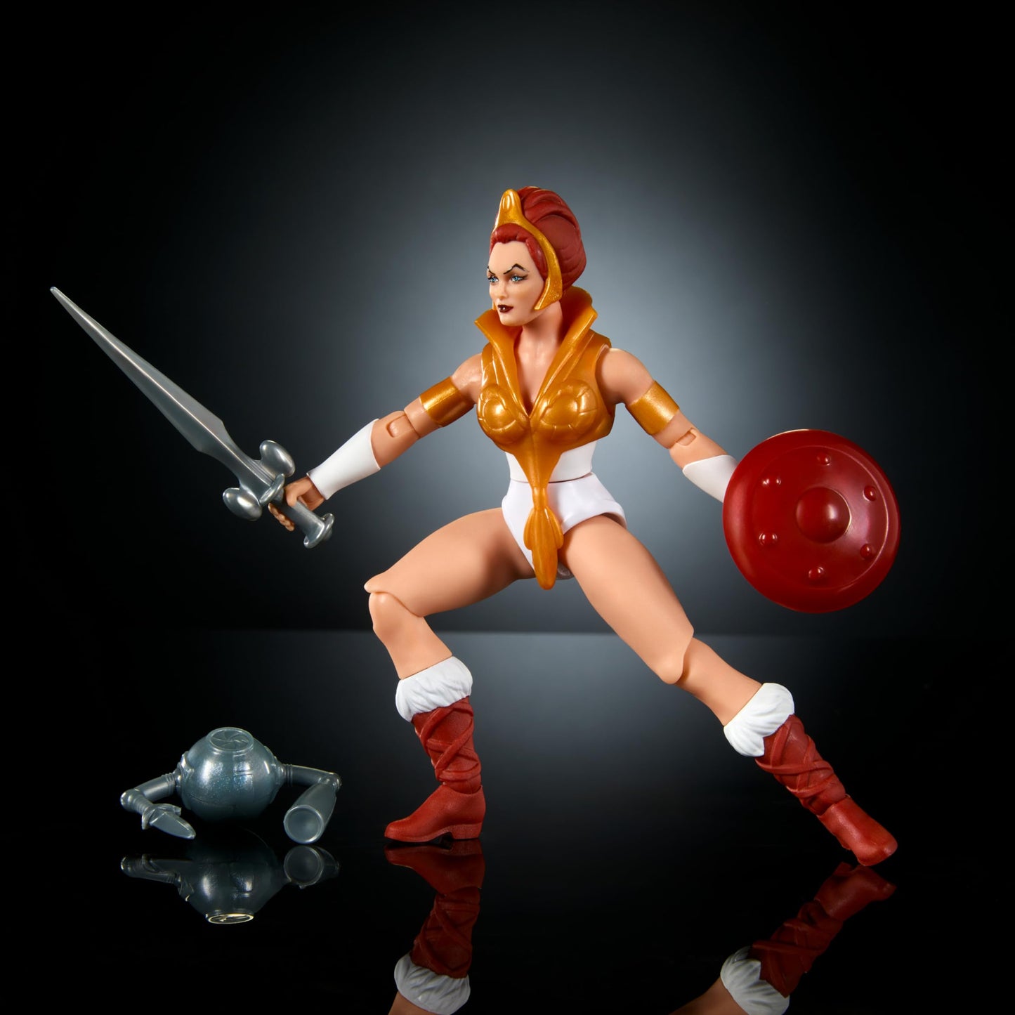 Masters of the Universe Mattel Masters of the Universe Origins Cartoon Collection Action Figure & Accessories Set, Teela 5.5-inch Collectible Toy
