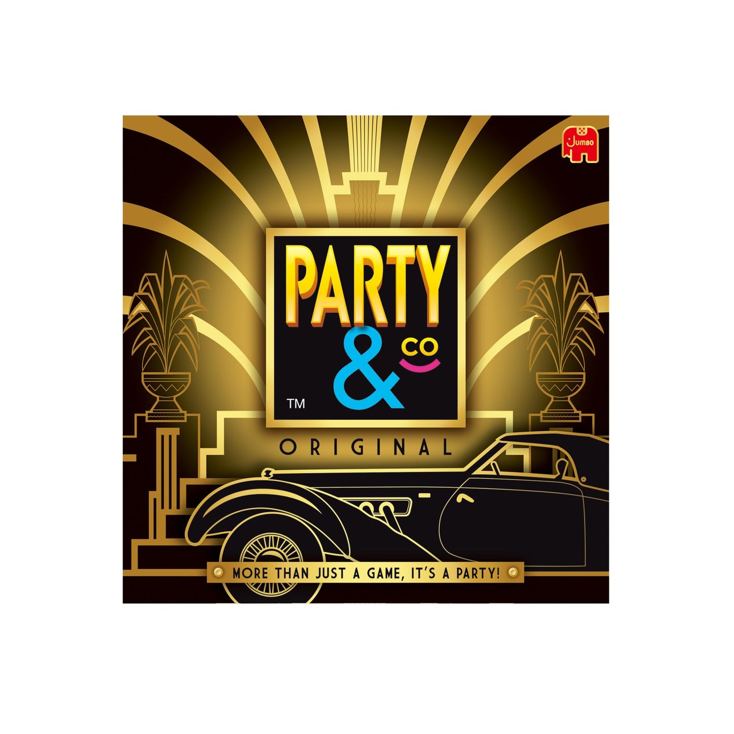 Jumbo Party & Co. Original Board Game - Fun Multi-Challenge Game for 14+ Years, Multiplayer Family Entertainment.
