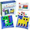 Pixel Art Craft Kits STEM Toys, Brain Teaser Games, Kindergarten Game, Back to School, Encourages Hands-on STEM-Based Play Craft Gifts for Age 5+