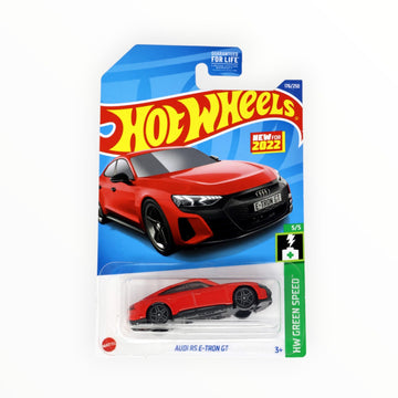 Hot Wheels 2022 - Audi RS E-TRON GT - Red - HW Green Speed 5/5-176/250