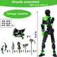 SENROELECTRONAGE T13 Action Figure Assembly Completed, Upgraded 3D Printed T13 Action Figure, The Dummy 13 is Very Suitable for Office Desks