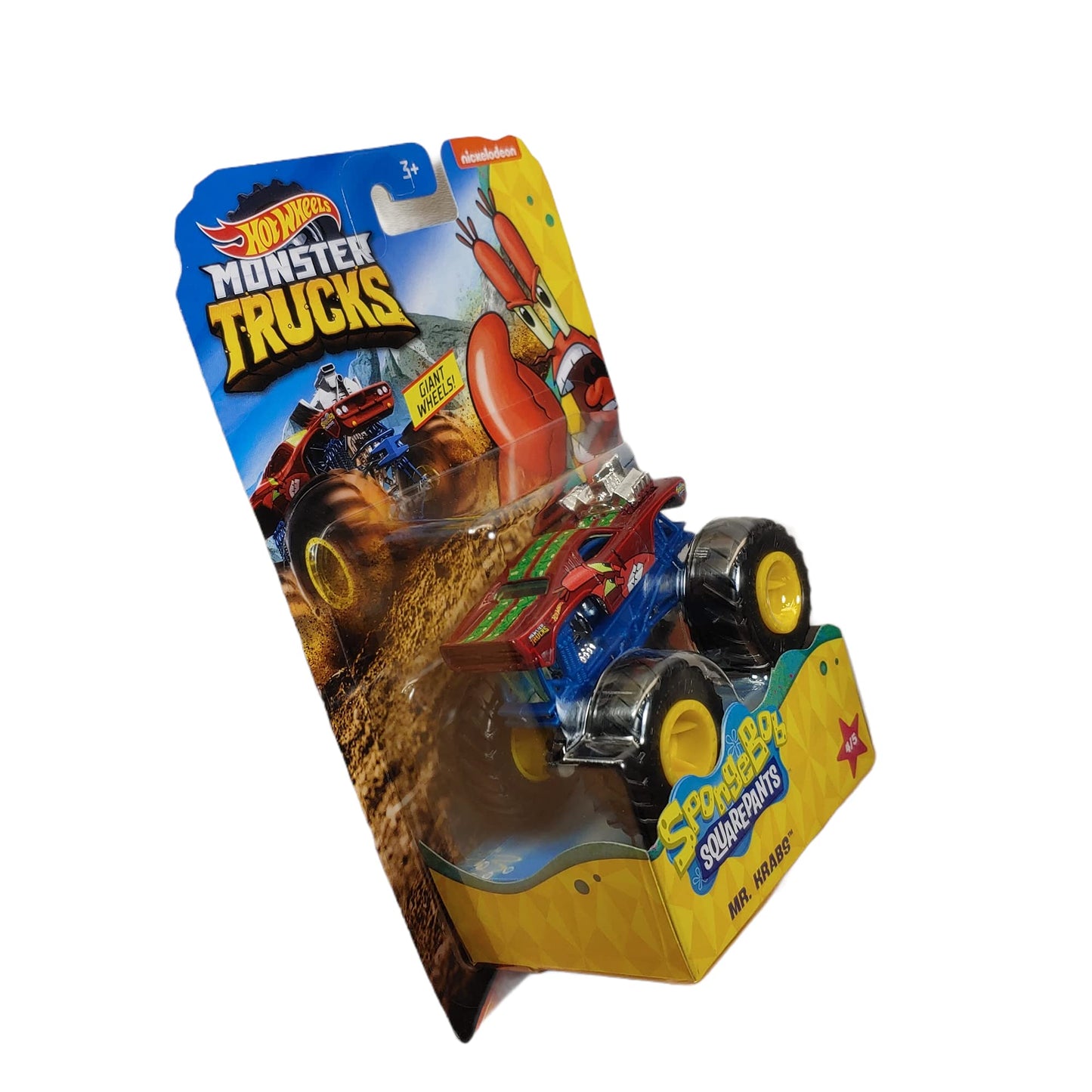 Hot Wheels Monster Trucks Spongebob Squarepants Mr Krabs 4/5