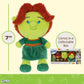 Kids Preferred Shrek Cuteeze 4 Piece Set - 6 Inch Shrek, Fiona, Donkey, and Puss in Boots Plush - Beans in Body for Comfort, for Baby Boys & Girls