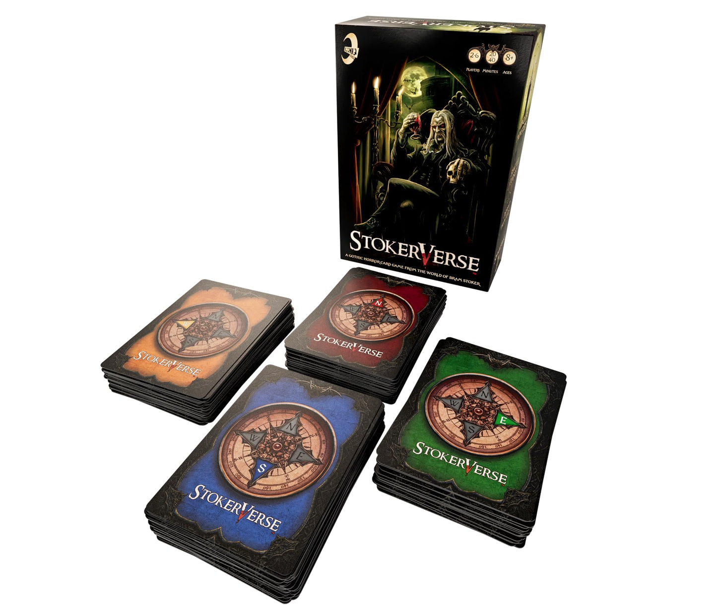 Iconiq Studios Stokerverse - Gothic Horror Card Game - Bram Stoker - Dracula - Easy to Learn and Play - Fun & Strategic