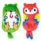 Cats vs Pickles - 12-Pack Assortment #14 Gold Wave - 4" Cute Cuddly Collectible Bean Plush Toy - Collect These as Stocking Stuffers, Fidget Toys, or