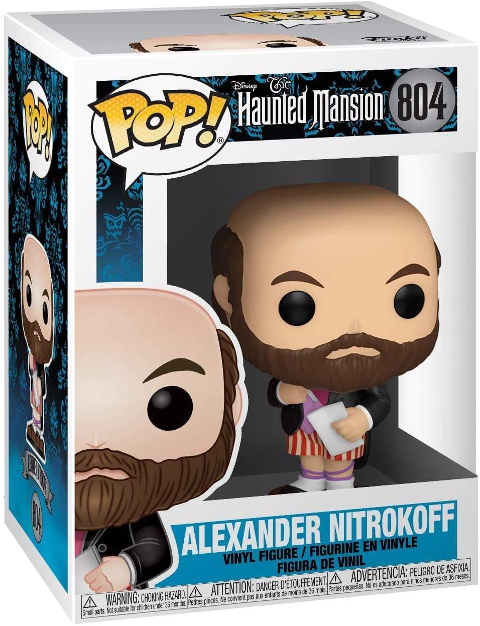 Funko Pop! Disney: Haunted Mansion Portraits - Alexander Nitrokoff (Styles May Vary), Multicolor