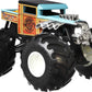 Hot Wheels Monster Trucks 1:24 Scale Bone Shaker Vehicle, Collectible Die-Cast Metal Toy Trucks with Giant Wheels & Stylized Chassis, Gift for Kids
