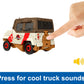 Mattel Jurassic World Fierce Changers 2-in-1 Dinosaur Figure, Chase 'n Roar Toy Transforms from T Rex Dinosaur to Truck in 28 Steps