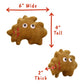 GIANT MICROBES Kidney Stone Plush, Kidney Stone Gift, Kidney Stones, Kidney Surgery Recovery Gifts, Chronic Pain, Nephrology Gifts, Urologist Doctor