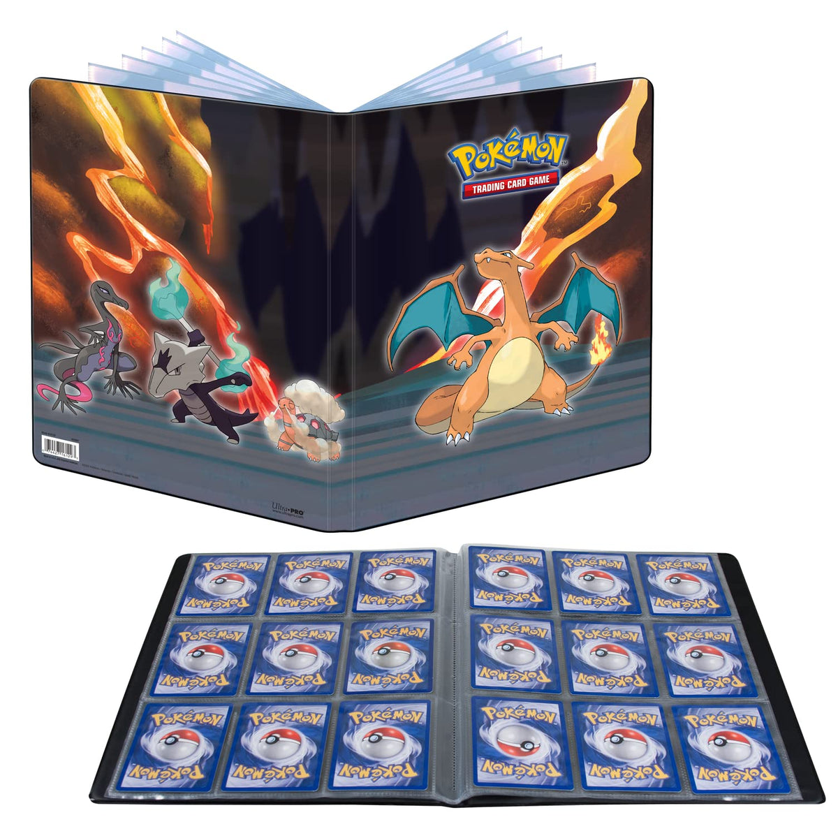 Ultra Pro UP Gallery Series: Scorching Summit 9-Pocket Portfolio for Pokémon