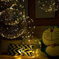 Party Led Balloons, 18 Packs Light Up Balloon Battery Included 3 Meters String Lights Inflated Size 22 Inches Clear Balloon, for Birthday Party