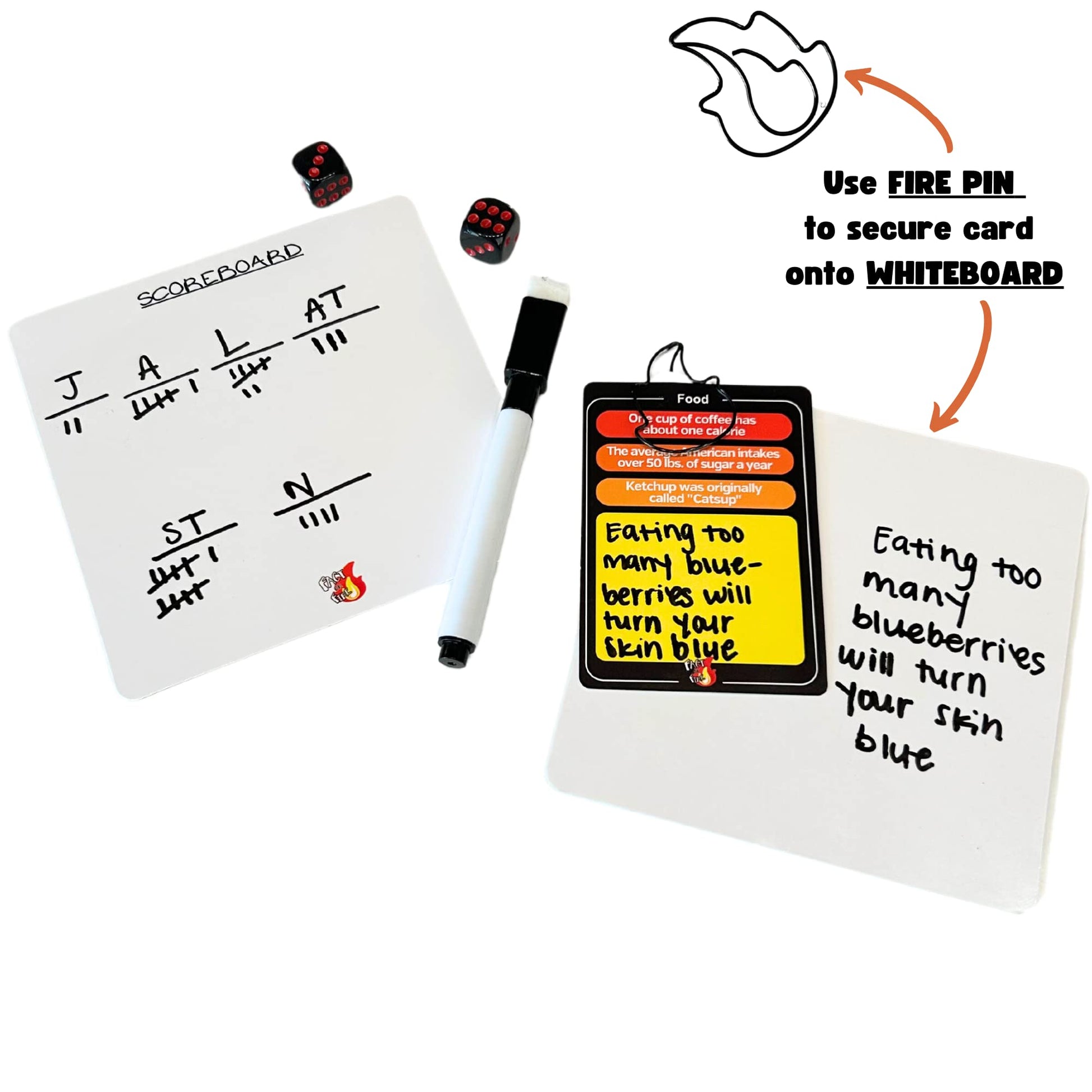 FACT or FIRE Trivia Card Game for Family and Friend Board Game Nights | Ultimate Playing Experience for Engaging Play Time | Get Creative Or Get