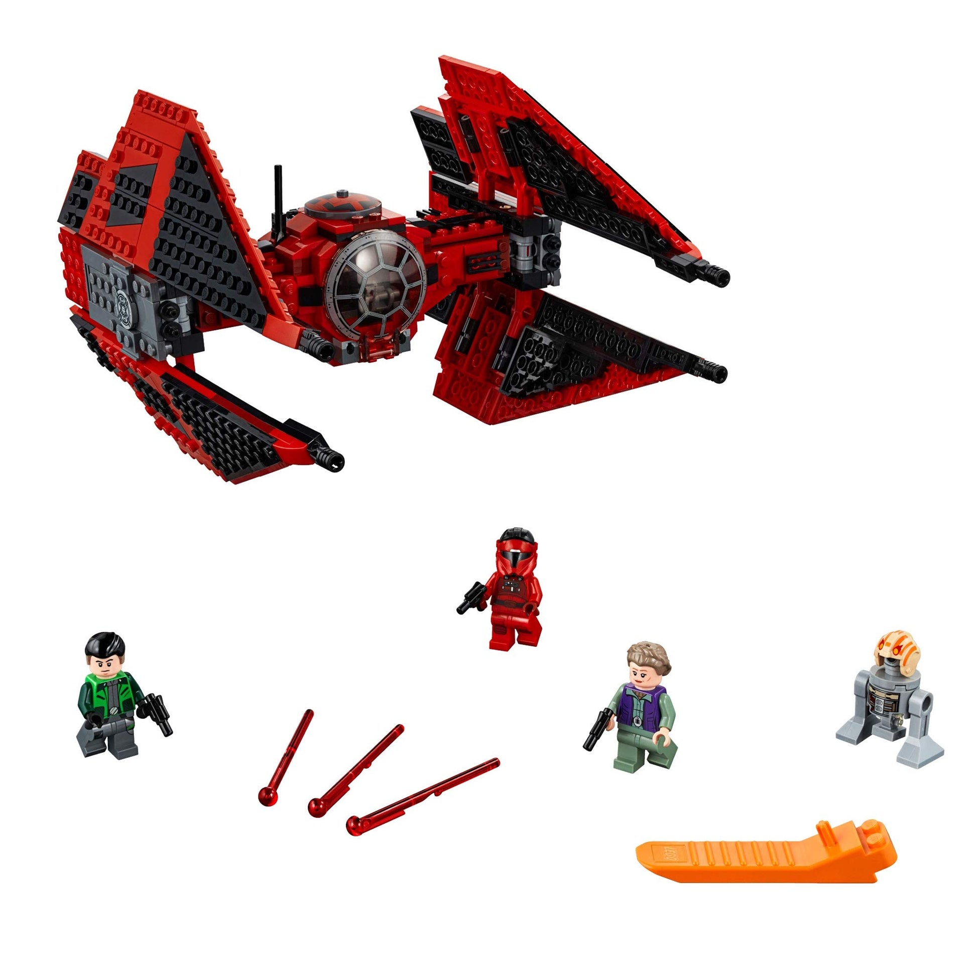 LEGO Star Wars Resistance Major Vonreg’s TIE Fighter 75240 Building Kit (496 Pieces)