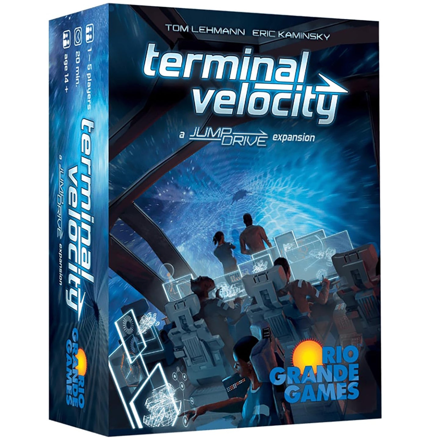 Rio Grande Games Jump Drive Terminal Velocity Card Game Expansion for Five Players with Solo Campaigns