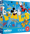 Ceaco - Disney - Mickey and Friends - Mickey and Pals - Foil Puzzle -100 Piece Jigsaw Puzzle