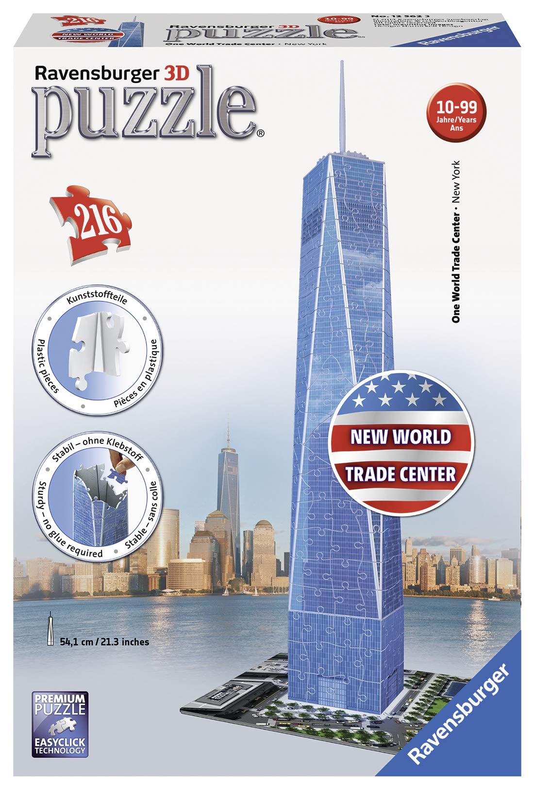 Ravensburger -One World Trade Center NY 3D Puzzle