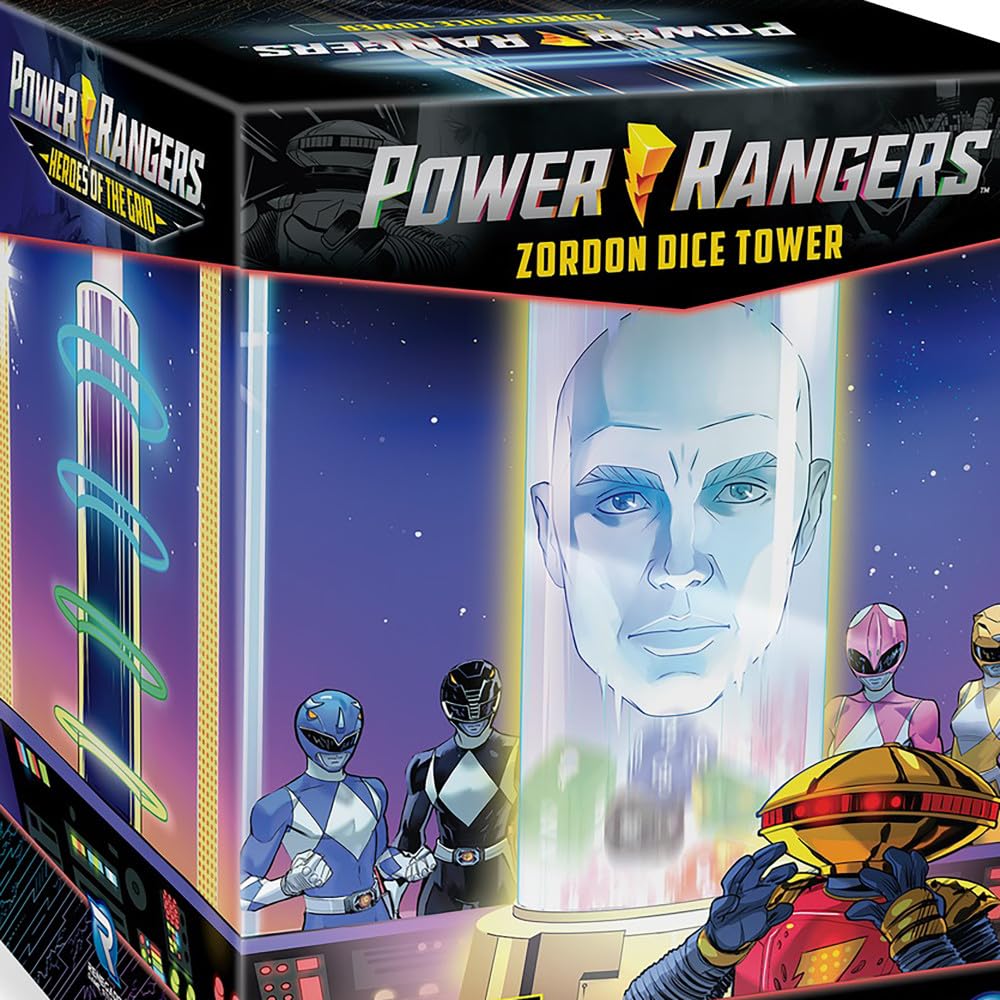 Renegade Game Studios Zordon Dice Tower & GM Screen for Power Rangers RPG
