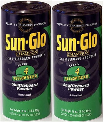 Sun-Glo #4 Speed Yellow Bear Powder -Set of 2