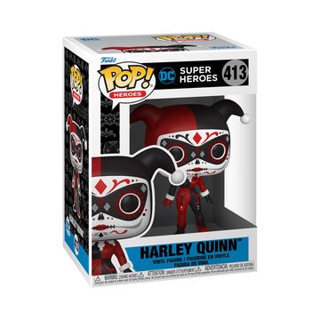 Funko Pop Heroes: Dia De Los DC - Harley Quinn - DC Comics - Collectable Vinyl Figure - Gift Idea - Official Merchandise - Toys for Kids & Adults