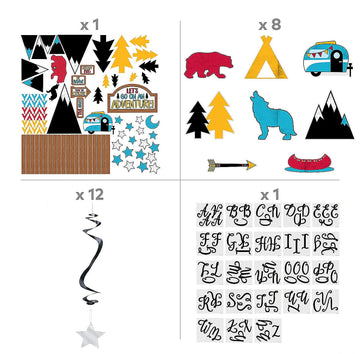 Fun Express Adventure Classroom Decorating Kit - Educational