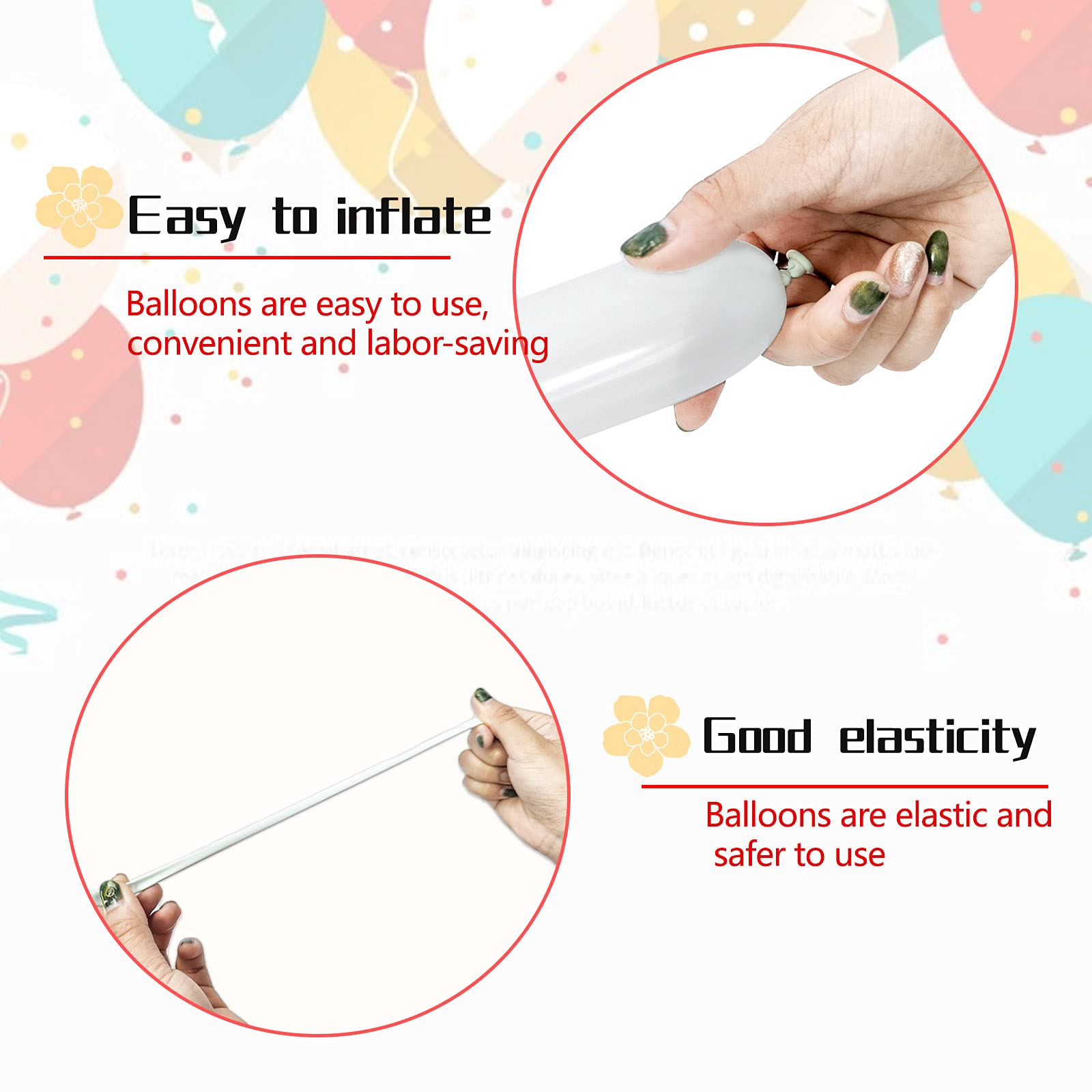 100Pcs clear 260 Balloons Clear Long Skinny Latex Balloon for Animal Ballons, Premium Quality Balloons for Beginners Baloons Making Kid's Carnivals