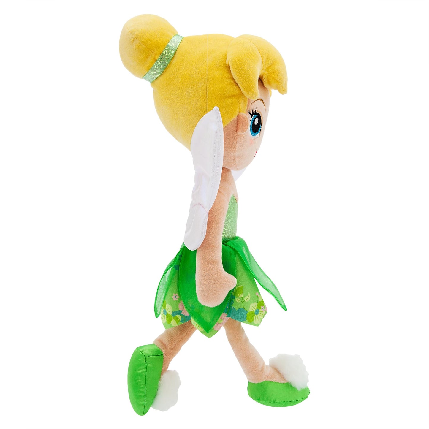 Disney Store Official Tinker Bell Princess Plush Doll - Disney Princess Dolls with Embroidered Features - Peter Pan - Disney Dolls, Plush Toys