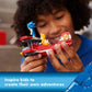 LEGO Sonic The Hedgehog Tails’ Workshop and Tornado Plane 76991 Building Toy Set, Airplane Toy with 4 Sonic Figures and Accessories for Creative Role