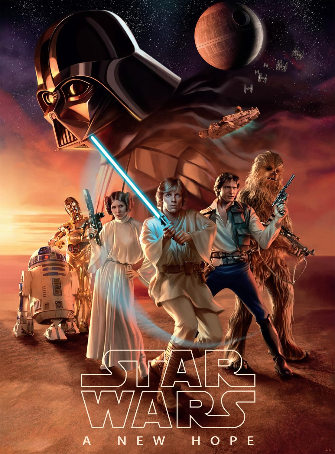Buffalo Games - Star Wars™ The Force - 1000 Piece Jigsaw Puzzle for Adults
