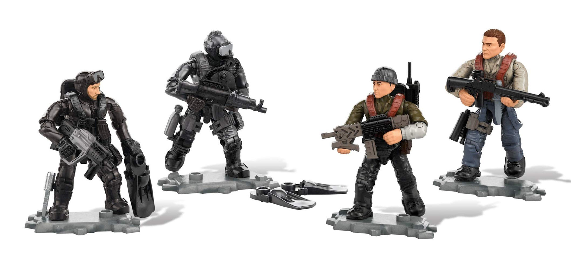 Mega Construx Call of Duty Seals vs Submariners
